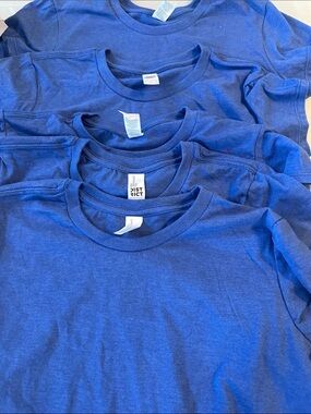 District Kids Short Sleeve Tee in Royal Blue